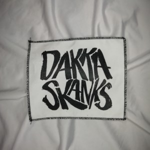 White Dakka Logo Patch